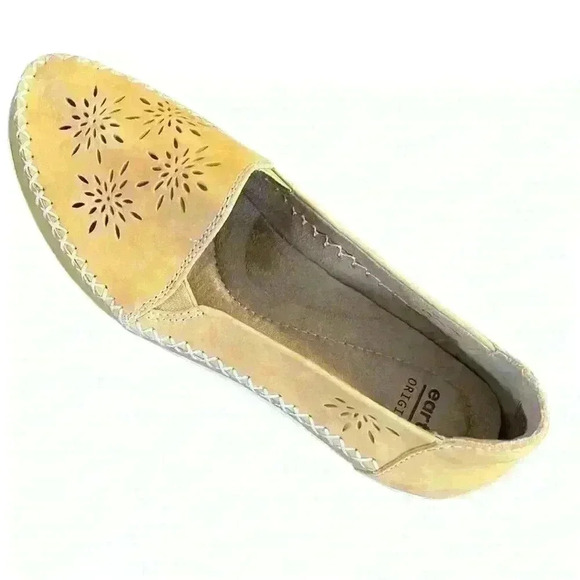 EARTH ORIGINS Flats Woman’s Size 8 Slip On Fashion Comfort Leather Loralei Moc - Picture 7 of 7